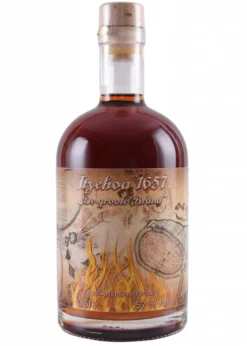 Itzehoa 1657 De groote Brand, Kräuterspirituose, 57% vol. Alk., 0,5l Flasche - Holsteiner Geister