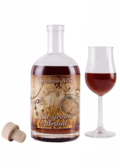 Itzehoa 1657 De groote Brand, Kräuterspirituose, 57% vol. Alk., 0,5l Flasche - Holsteiner Geister