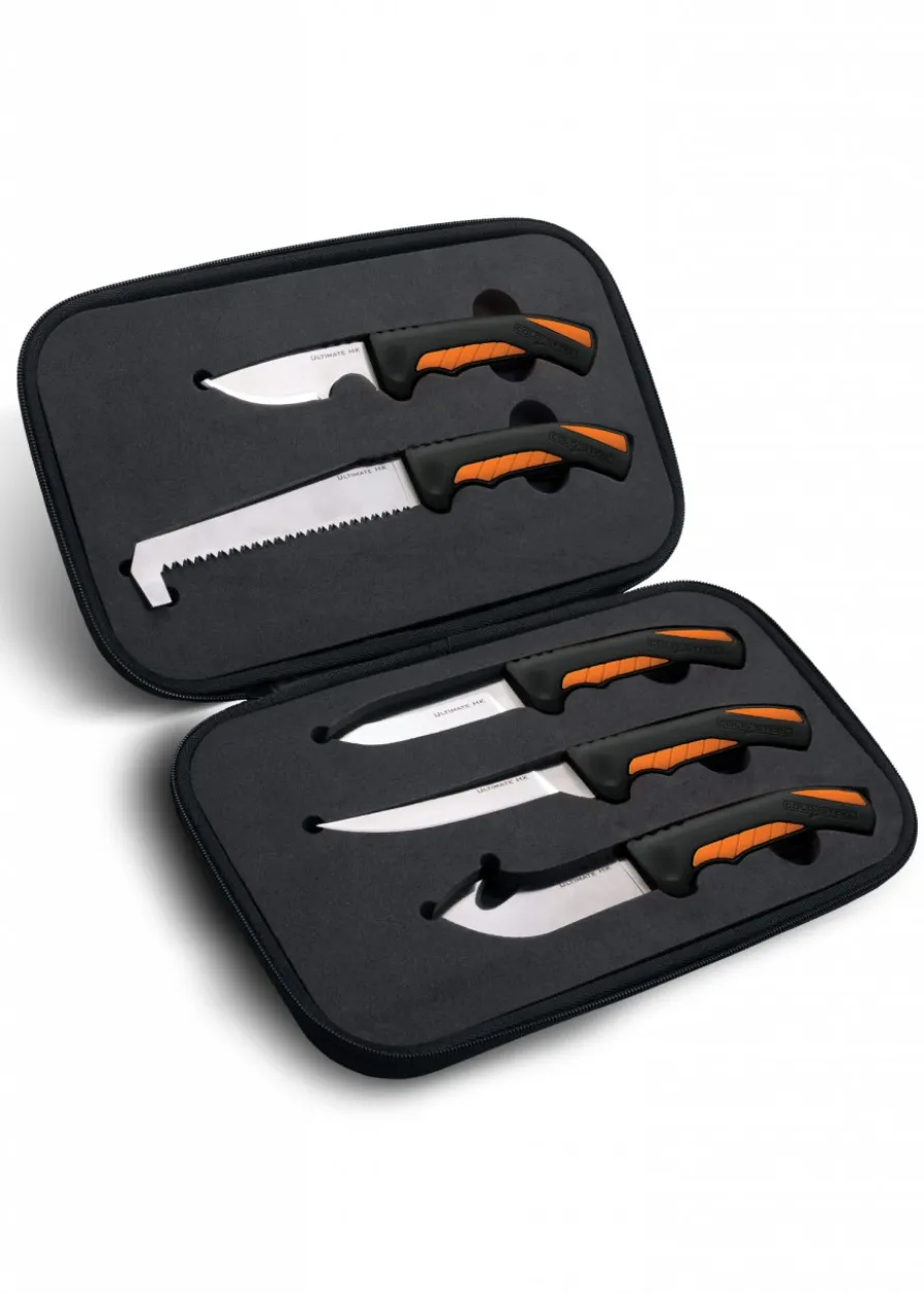 Jagd-Kit, 5-teiliges Messer-Set mit Koffer, Cold Steel