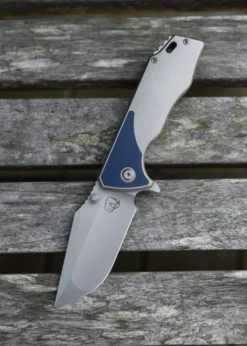 J-Cape V4, Exclusive, Blue Richlite, Dual Action