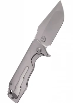J-Cape V4, Gray-Zirc blasted, Flipper