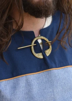 Keltische Ringfibel aus Messing