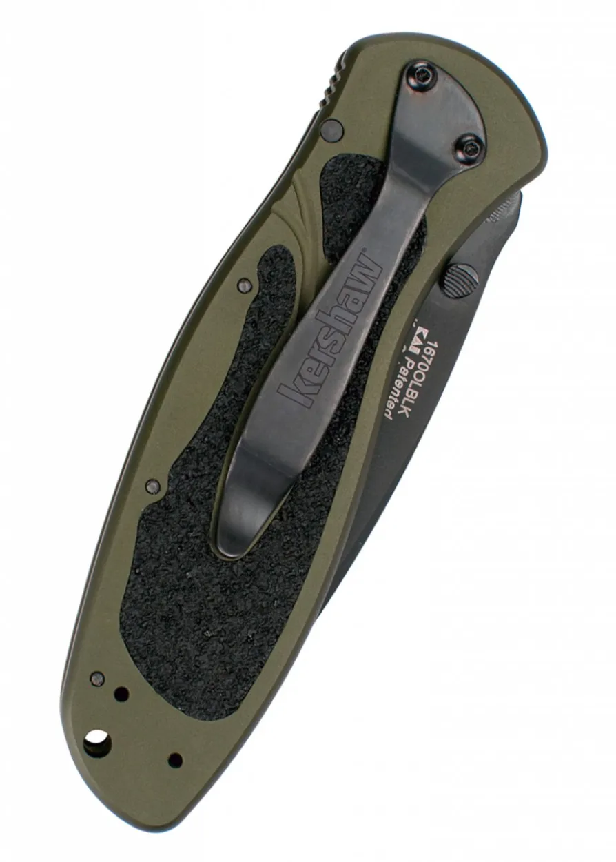 Kershaw BLUR, Olivgrün & Schwarz, Taschenmesser