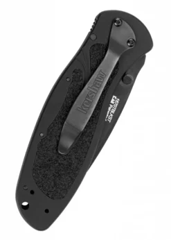 Kershaw BLUR Tanto, Schwarz, Wellenschliff, Taschenmesser