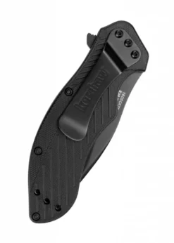 Kershaw CLASH, Schwarz, Wellenschliff, Taschenmesser