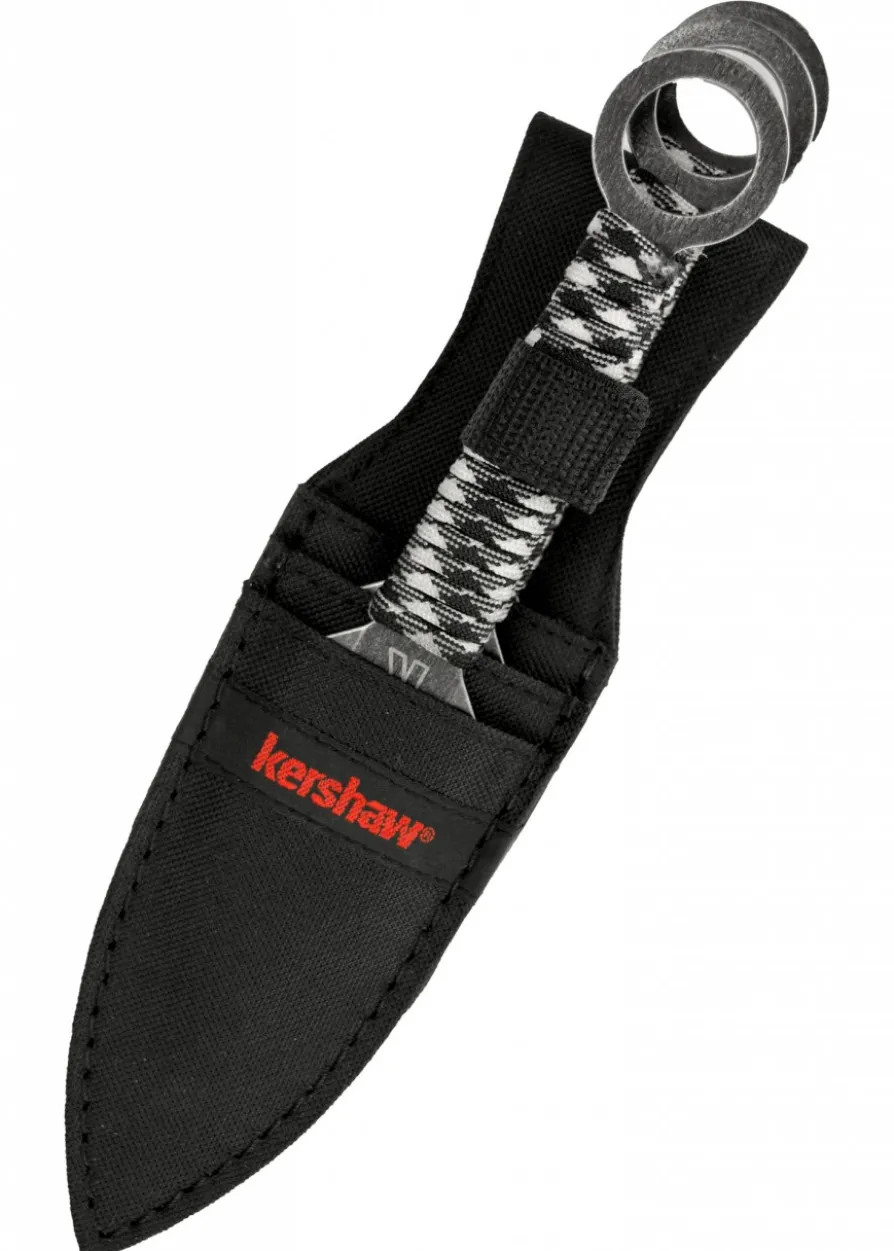 Kershaw ION, 3er Wurfmesser-Set mit Nylonscheide