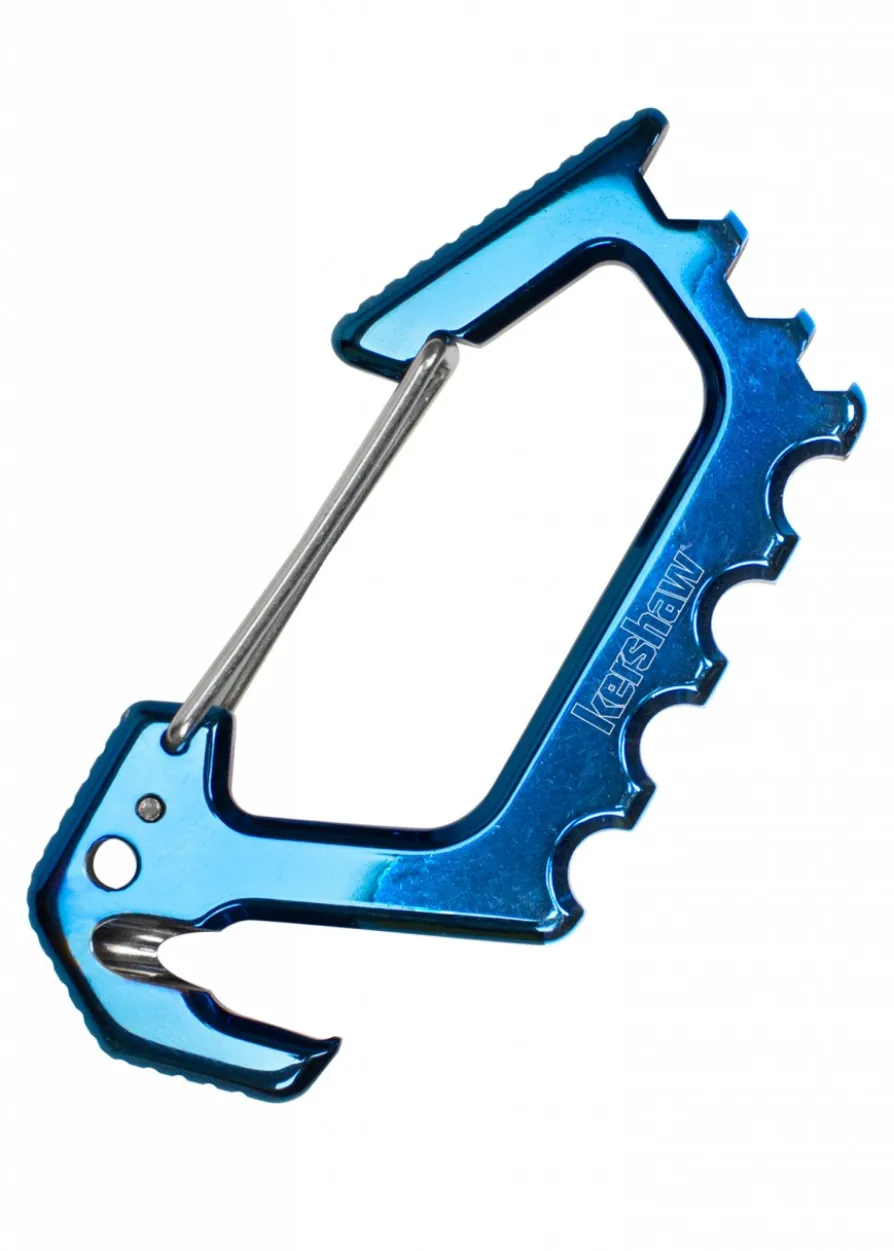 Kershaw JENS CARABINER, Blau, Karabinerhaken