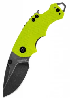 Kershaw SHUFFLE, Neongrün, BlackWash, Taschenmesser