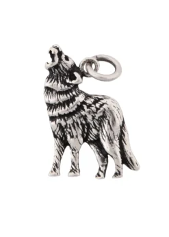 Kettenanhänger aus Silber - Wolf