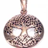 Kettenanhänger Weltenesche Yggdrasil aus Bronze