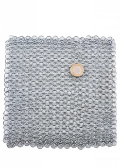 Kettenstück 20 x 20cm, unvernietet, ID8mm, verzinkt