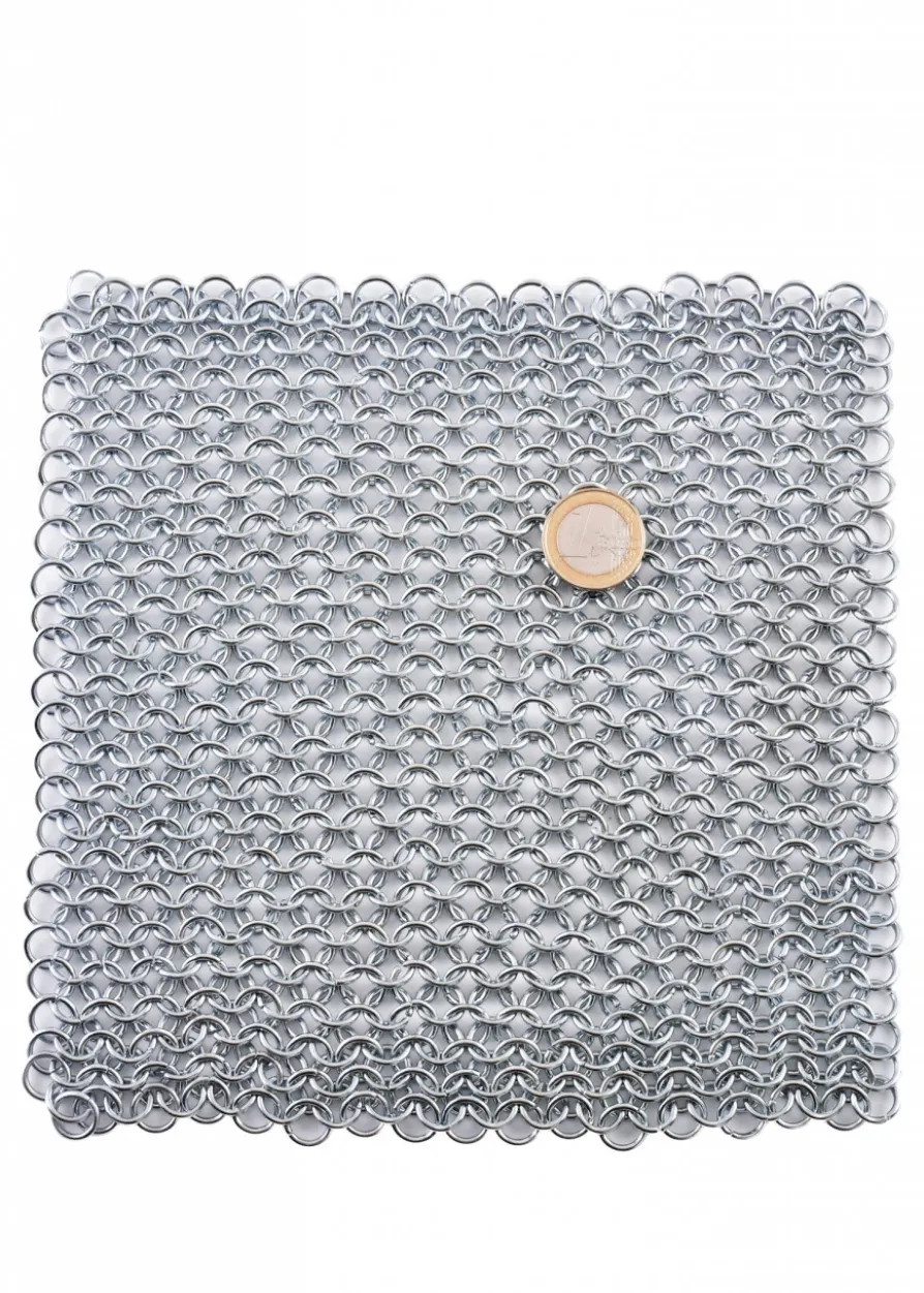 Kettenstück 20 x 20cm, unvernietet, ID8mm, verzinkt