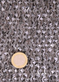 1kg Paket lose Kettenringe zum vernieten, ID 8mm, unbehandelt