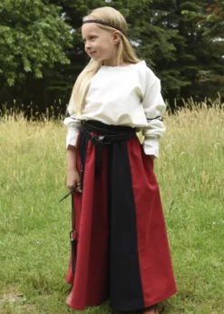 Kinder Mittelalter-Bluse Helena, natur