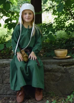 Kinder Mittelalterkleid Ana, grün