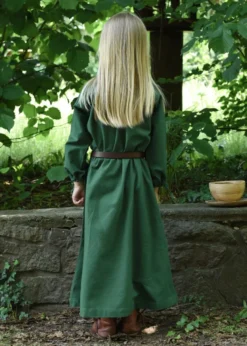 Kinder Mittelalterkleid Ana, grün