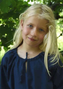Kinder Mittelalterkleid Ana, blau