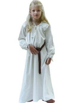 Kinder Mittelalterkleid Ana, natur