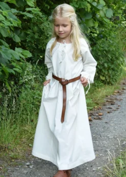 Kinder Mittelalterkleid Ana, natur