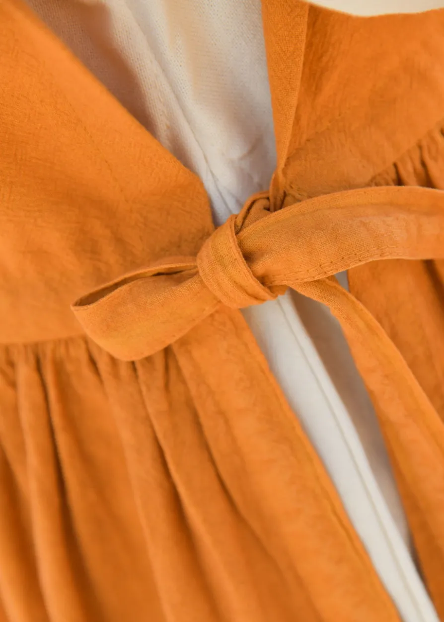 Kinder Mittelalterkleid, Überkleid Lilou, senfgelb