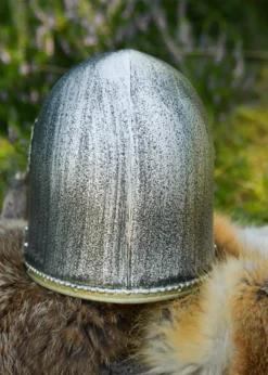 Kinder Ritterhelm Hundsgugel mit Klappvisier, Kunststoff