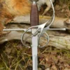 Kingston Arms Rapier mit geschwungenem Parier, poliert