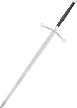 Kingston Arms Schottisches Claymore Schwert, schwarzer Griff