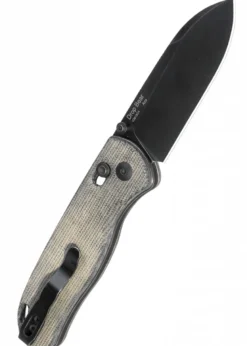 Kizer Knives DROP BEAR, Micarta, schwarze Klinge, Taschenmesser