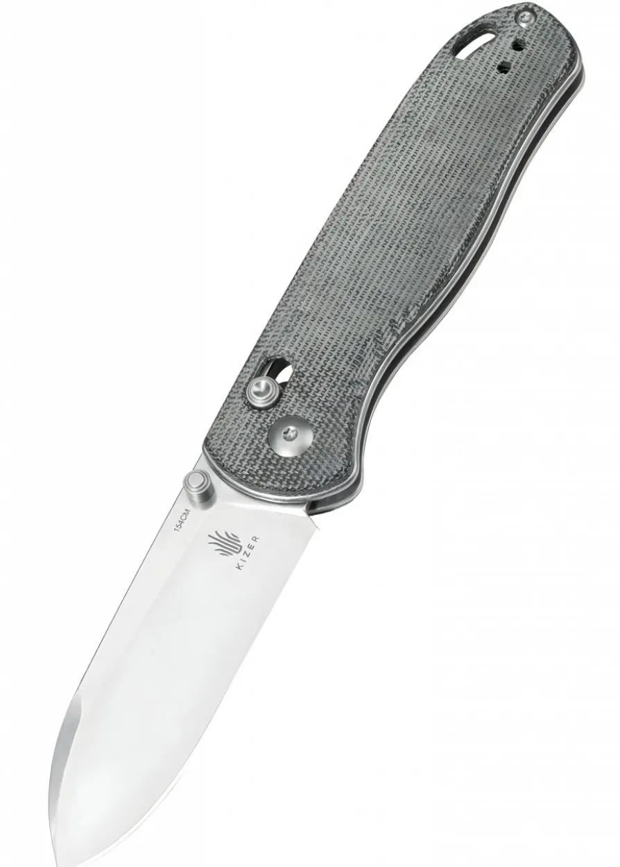 Kizer Knives DROP BEAR, Micarta, stonewashed, Taschenmesser
