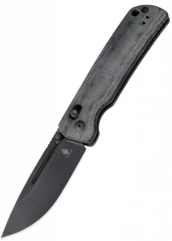 Kizer Knives ESCORT, Micarta, schwarze Klinge, Taschenmesser