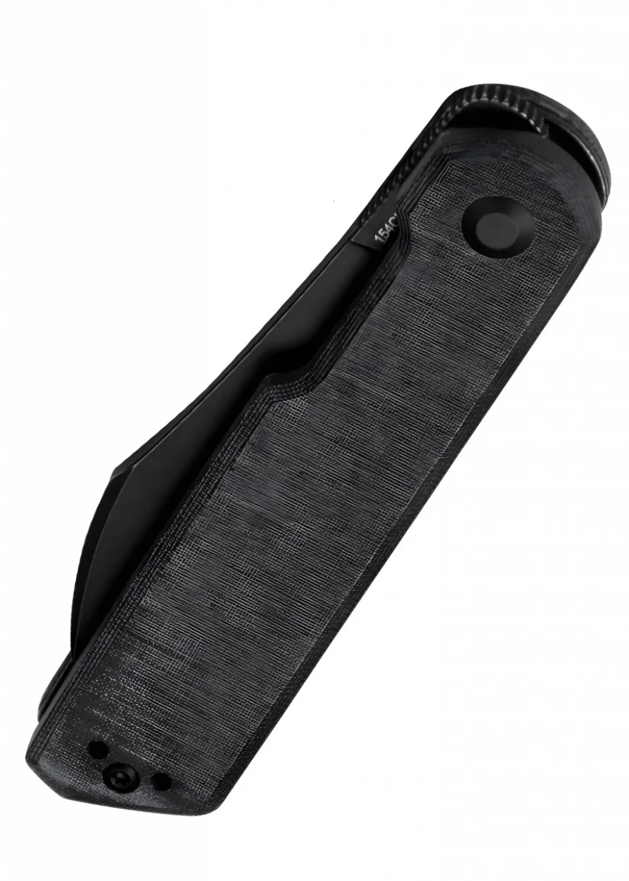 Kizer Knives KLIPPER, Micarta, schwarze Klinge, Taschenmesser