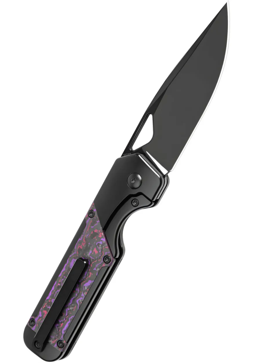 Kizer Knives MILITAW TITANIUM + FATCARBON, Taschenmesser