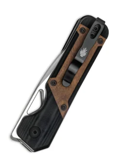 Kizer Knives Mini Militaw G10 + Mkuruti-Holz, Taschenmesser