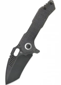 Kizer Knives PARAGON MINI, Micarta, schwarze Klinge, Taschenmesser