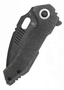 Kizer Knives PARAGON MINI, Micarta, schwarze Klinge, Taschenmesser
