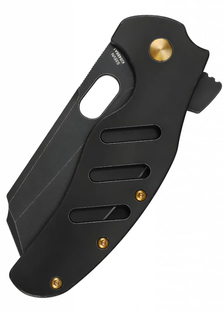 Kizer Knives SHEEPDOG C01C XL, Titan, schwarze Klinge, Taschenmesser