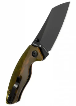 Kizer Knives TOWSER K, PEI-Griff, schwarze Klinge, Taschenmesser