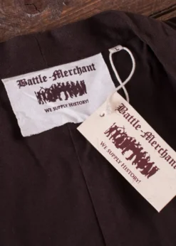 Klappenrock Bjorn, Wikinger-Mantel, braun