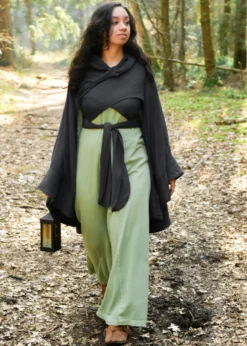 Kleid Tyra, gewaschenes grün