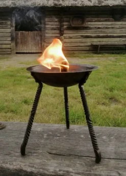 Kleine Feuerschale, handgeschmiedet