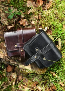 Kleine Ledertasche, Gürteltasche, verschiedene Farben