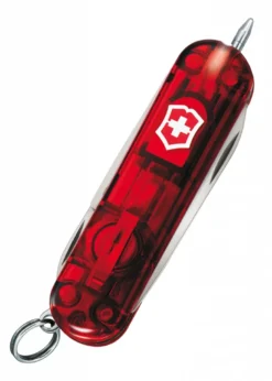 Kleines Taschenwerkzeug Signature Lite, Rot Transp., LED