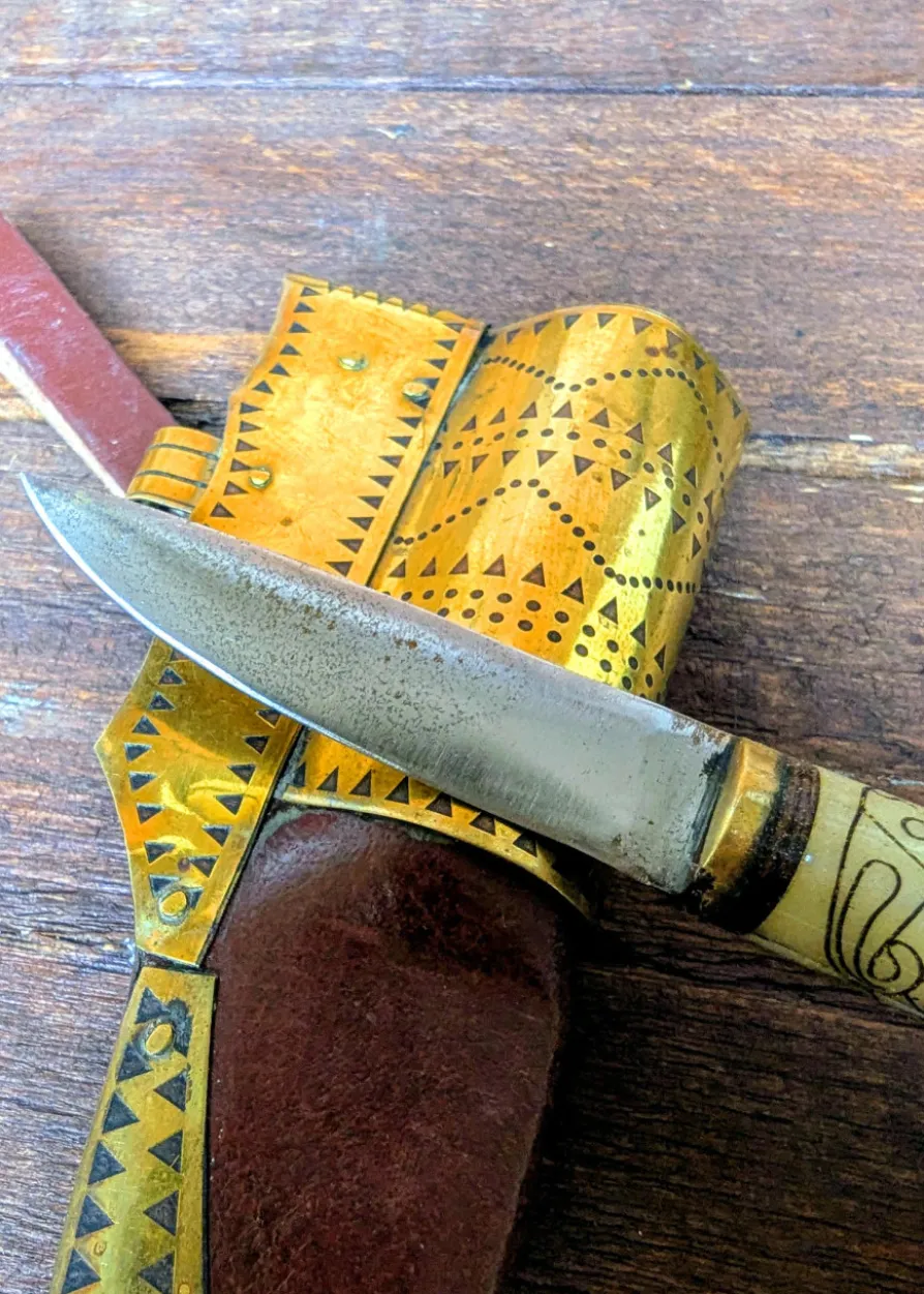 Kleines Wikinger-Messer, mit Mängeln