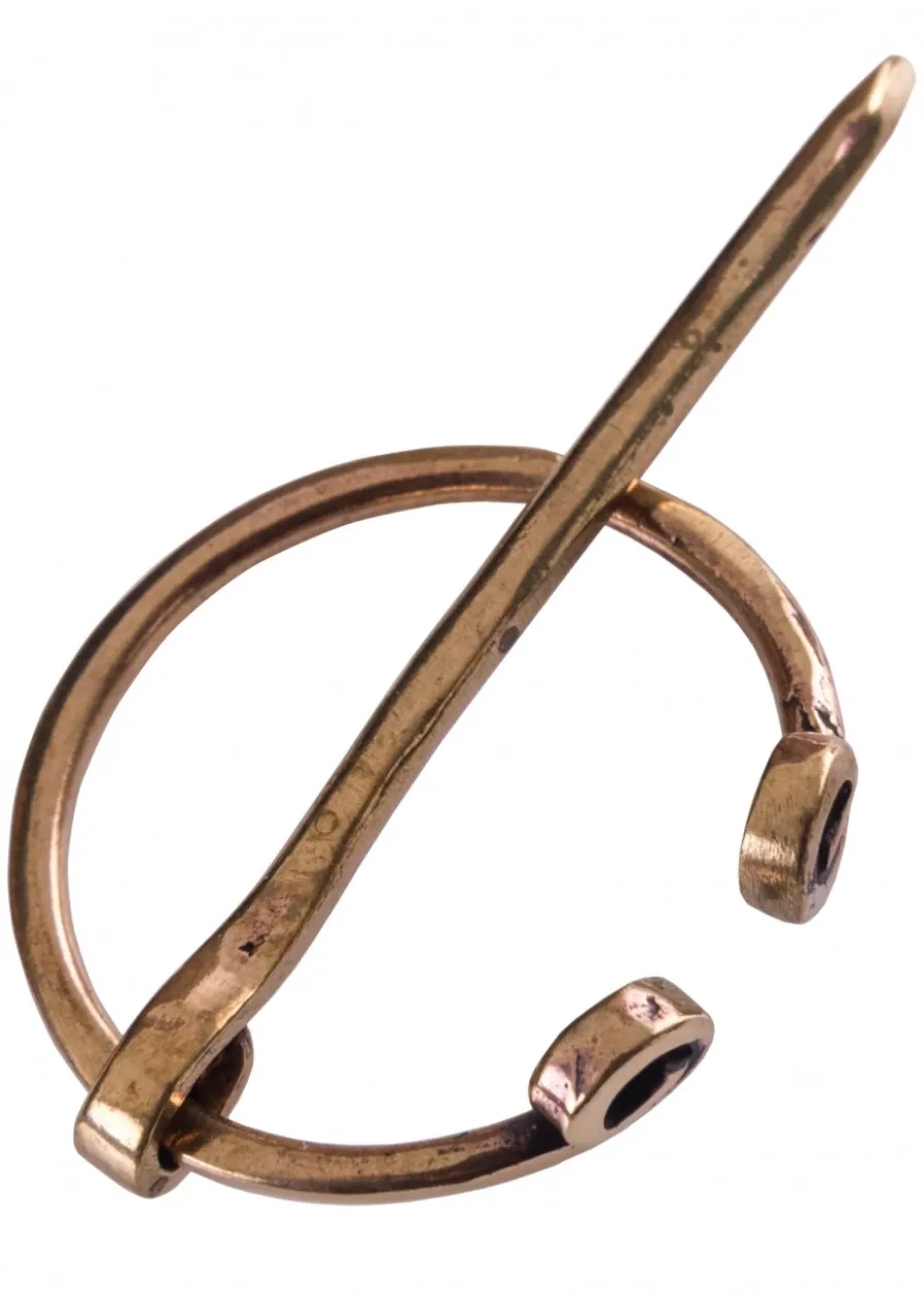 Kleine Wikinger Fibel aus Bronze