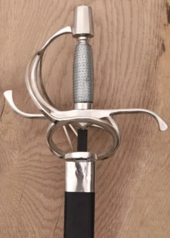 Korbrapier mit drahtumwickeltem Griff