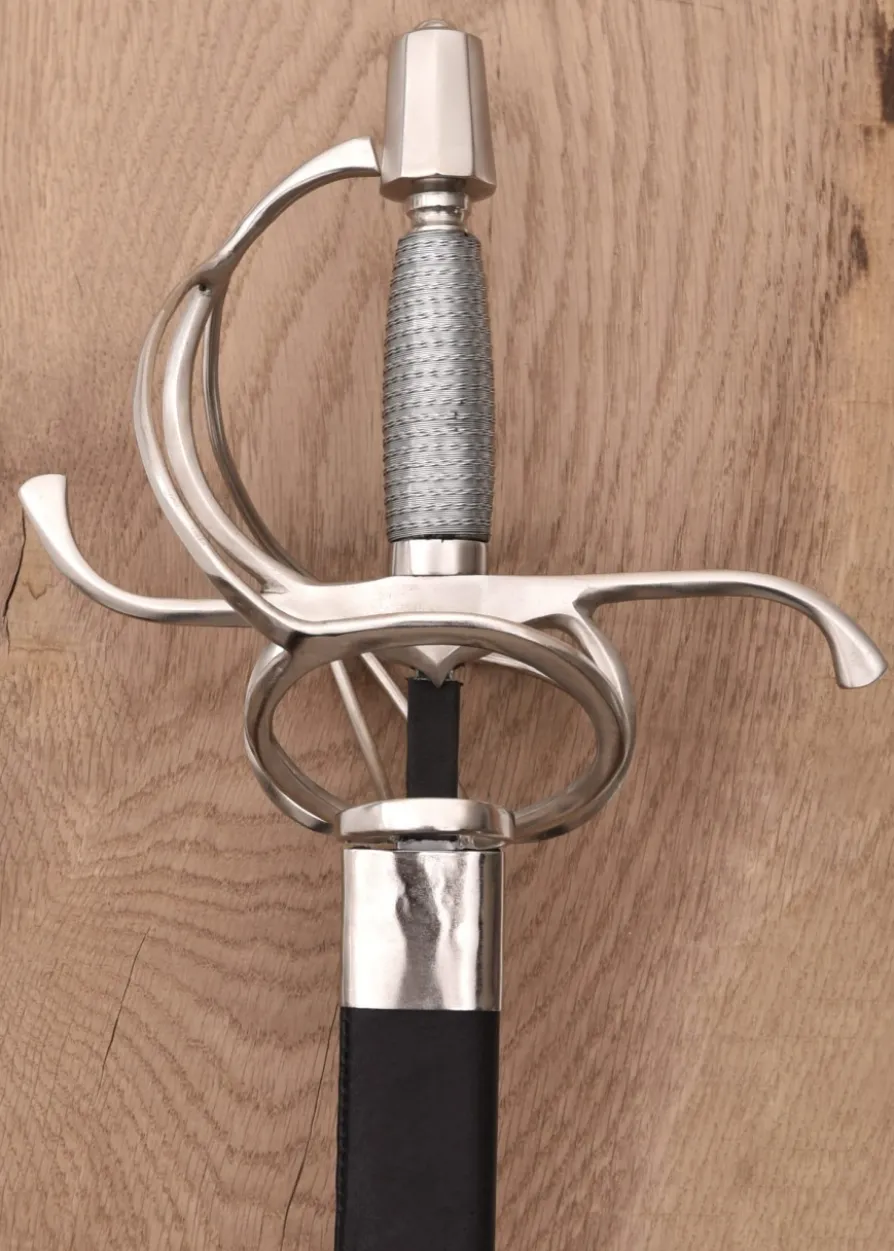 Korbrapier mit drahtumwickeltem Griff