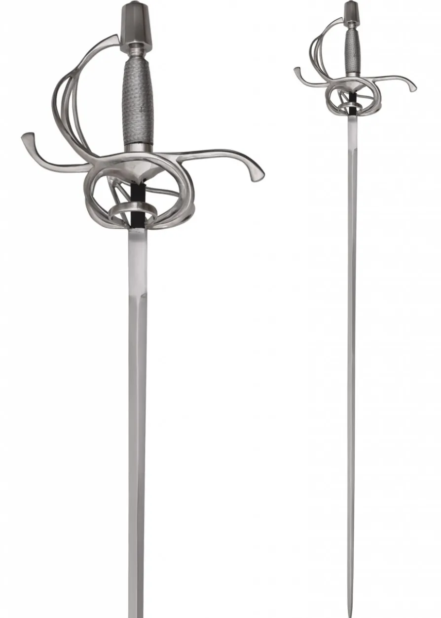 Korbrapier mit drahtumwickeltem Griff