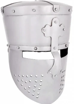 Kreuzritter Helm, Templerhelm, ca. 1200, 1,6 mm Stahl