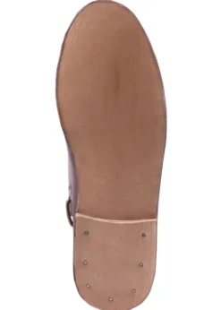 Kurze Mittelalter-Schnürstiefel, dunkelbraun