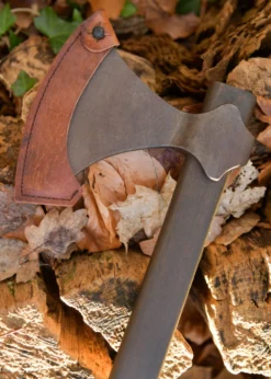 Kurze Wikingeraxt, geschmiedet, Antikfinish